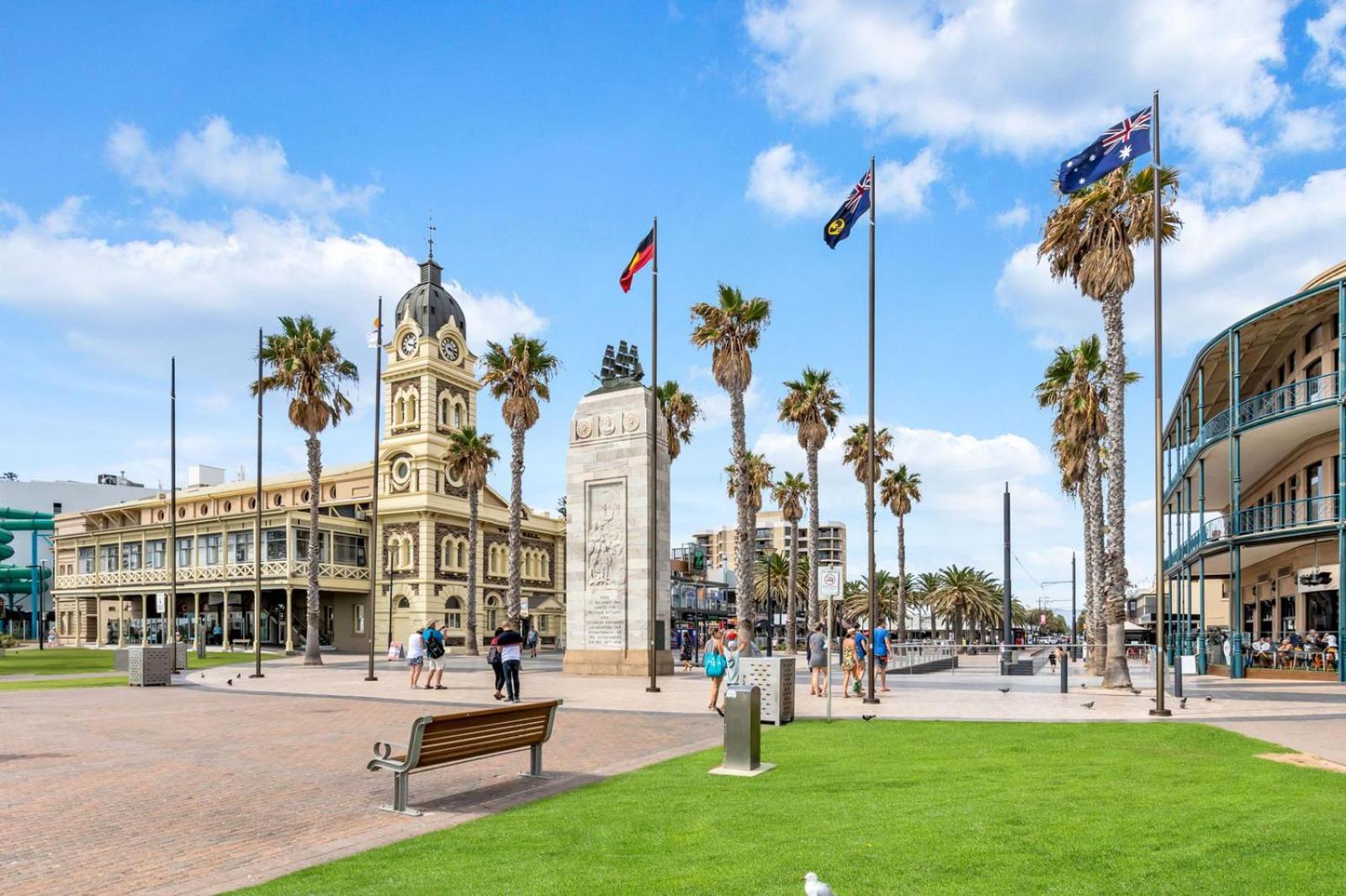 Apartmán Cityviews @ Glenelg * Pool/Beach * Free Parking * Exteriér fotografie