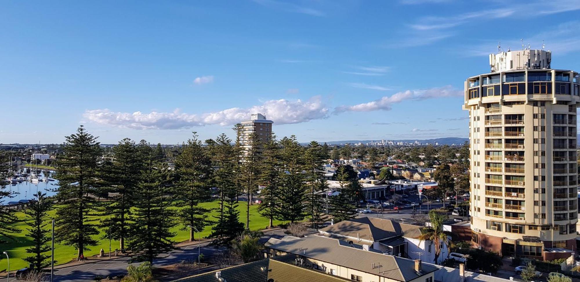Apartmán Cityviews @ Glenelg * Pool/Beach * Free Parking * Exteriér fotografie